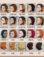 human hair wig short wig 134 humanhairfullfrontallacewig african wig