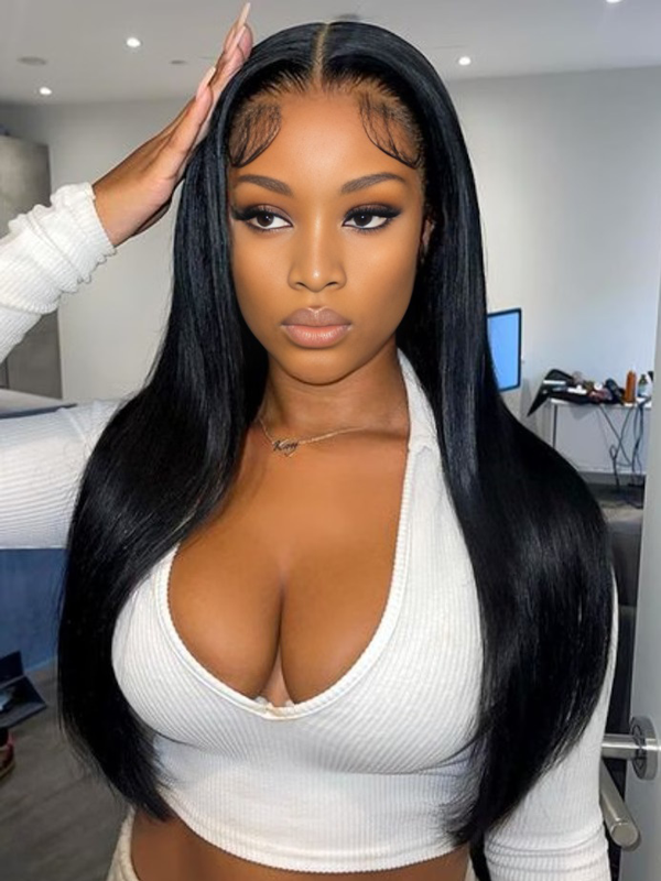 New hot selling lace front wig human hair full hair style lace front wig without glue