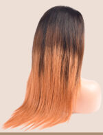 Real hair wig front lace headgear African wholesale fullfrontalfrog smooth hair human hair