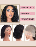 Wig Full Frontal Bob wig African hair cover Full Frontal Bob wig Human hair