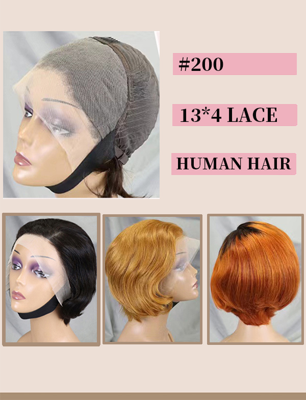 human hair wig short wig 134 humanhairfullfrontallacewig african wig