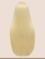 Real hair wig front lace headgear African wholesale fullfrontalfrog smooth hair human hair