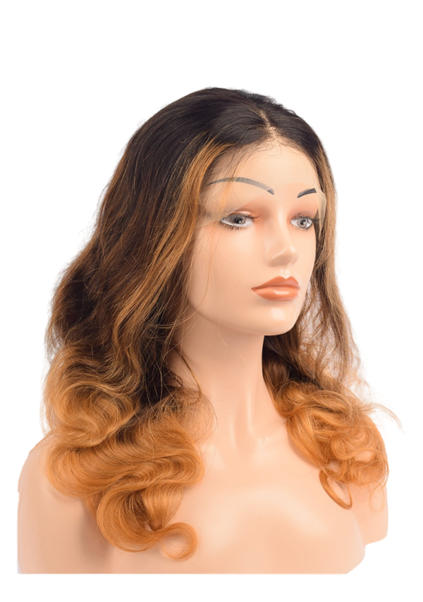 134 real hair wig front lace headgear fullfrontalwighumanhair