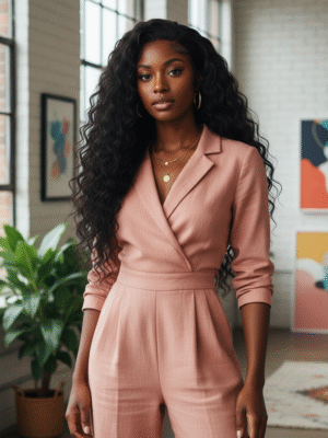 Premium Grade Natural Color Water Wave Bulk Hair - Flexible Wave Pattern Natural Looking Hair