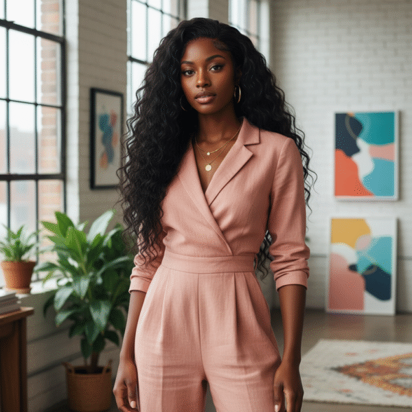 Premium Grade Natural Color Water Wave Bulk Hair - Flexible Wave Pattern Natural Looking Hair