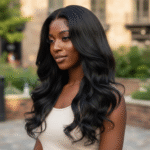 Premium Grade Natural Color Loose Wave Bulk Hair - Gentle Korean Wave Universal For All Occasions