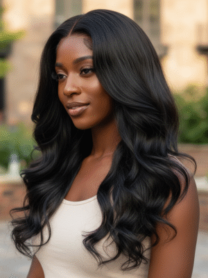 Premium Grade Natural Color Loose Wave Bulk Hair - Gentle Korean Wave Universal For All Occasions