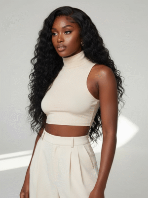 Premium Natural Color Tape-In Extensions 50g - Flexible Water Wave Natural Looking Texture