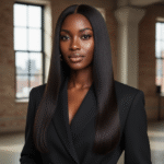 Premium Natural Color Tape-In Hair Extensions 50g - Silky Straight Human Hair Texture Easy To Apply