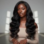 Premium Natural Color Tape-In Hair 50g - Voluminous Body Wave Soft Texture Romantic Vibe